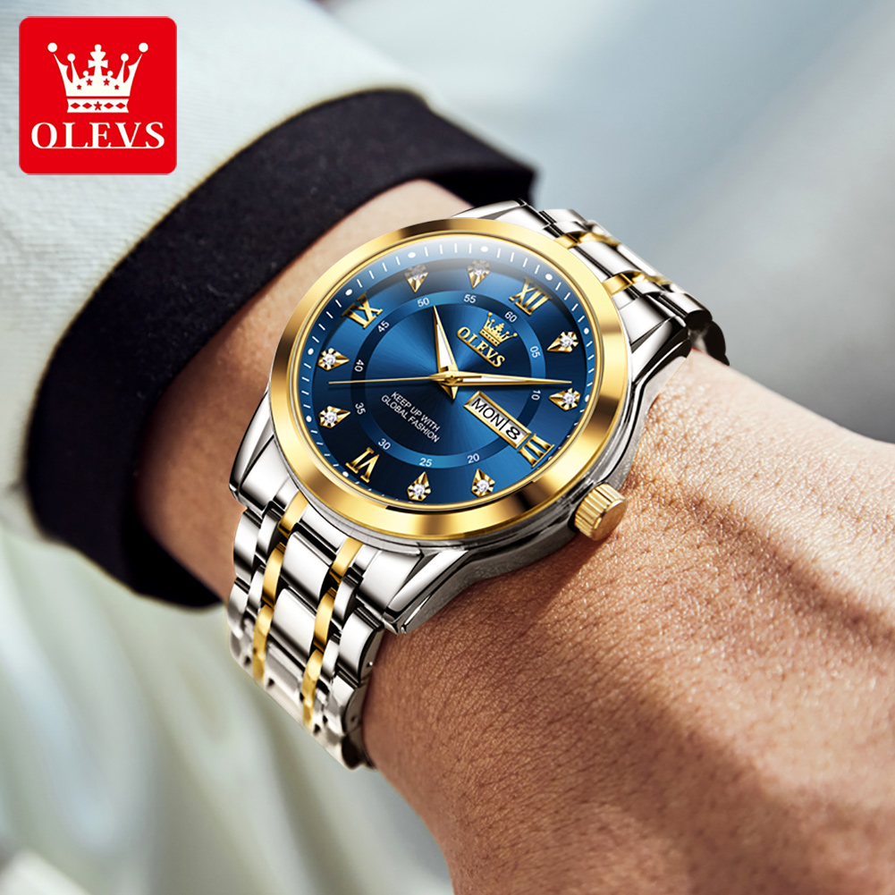 OLEVS Brand Fashion men's watc - Men'S Fashion Luxury Brands 评论和价格