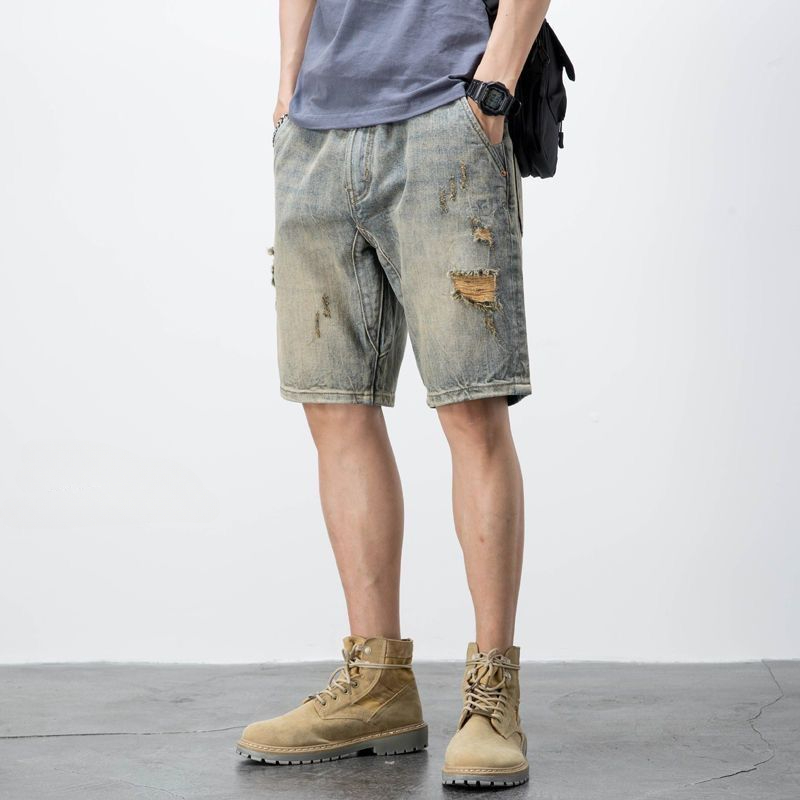 Short Jeans Pants for Men Over - Jeans Pants Fashion Men 评论和价格