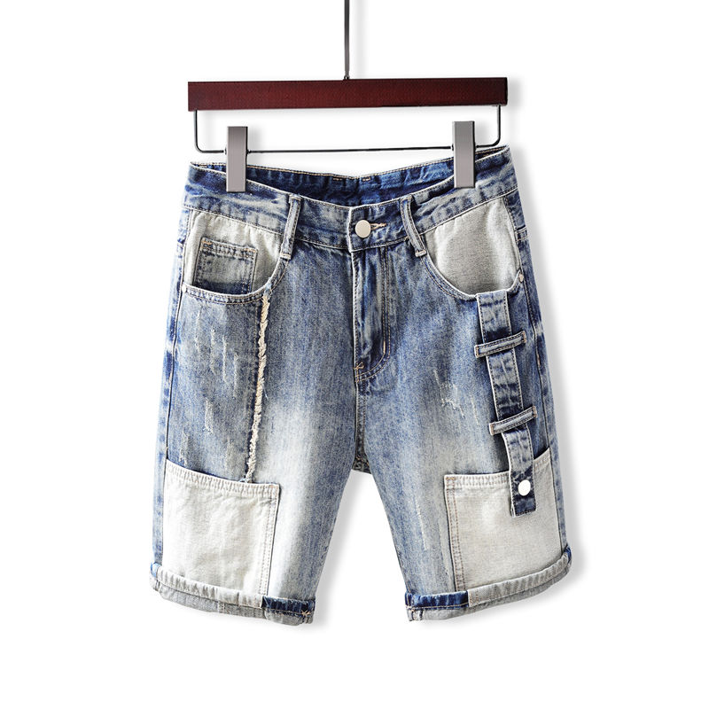 Men's Short Jeans Pants with P - Jeans Pants Fashion Men 评论和价格