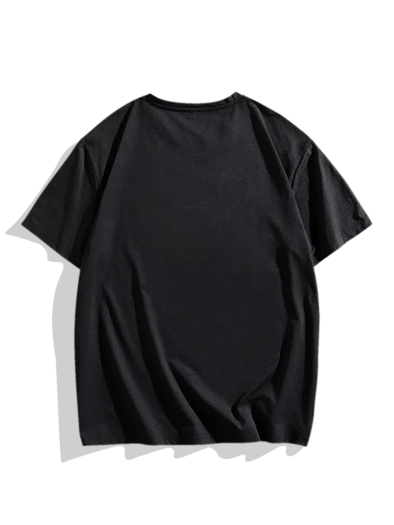 Men Cotton black T-Shirt Vinta - Men'S Fashion From The 80S 评论和价格