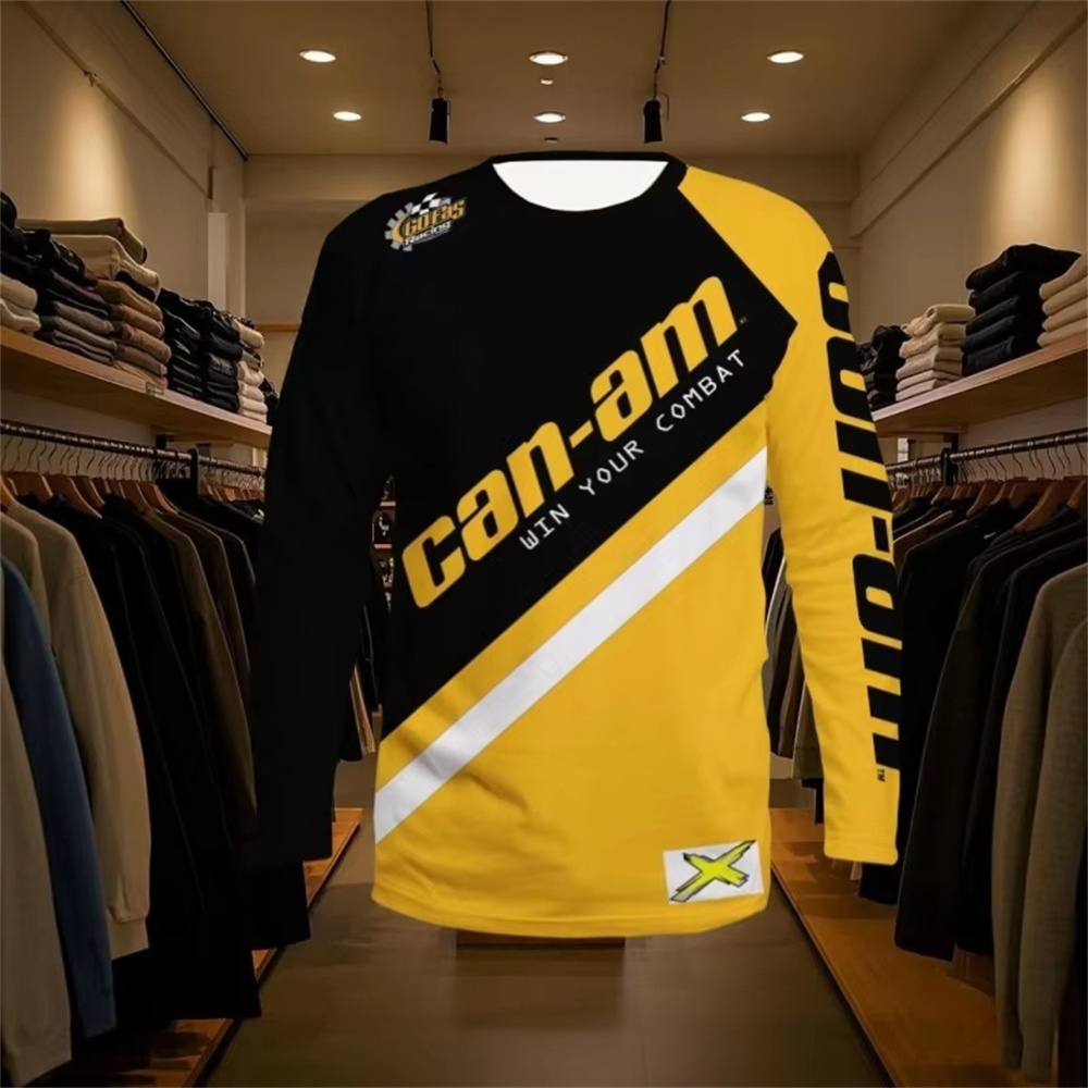 Motorcycle Racing Long Sleeve  - Men'S Fashion T Shirts 评论和价格