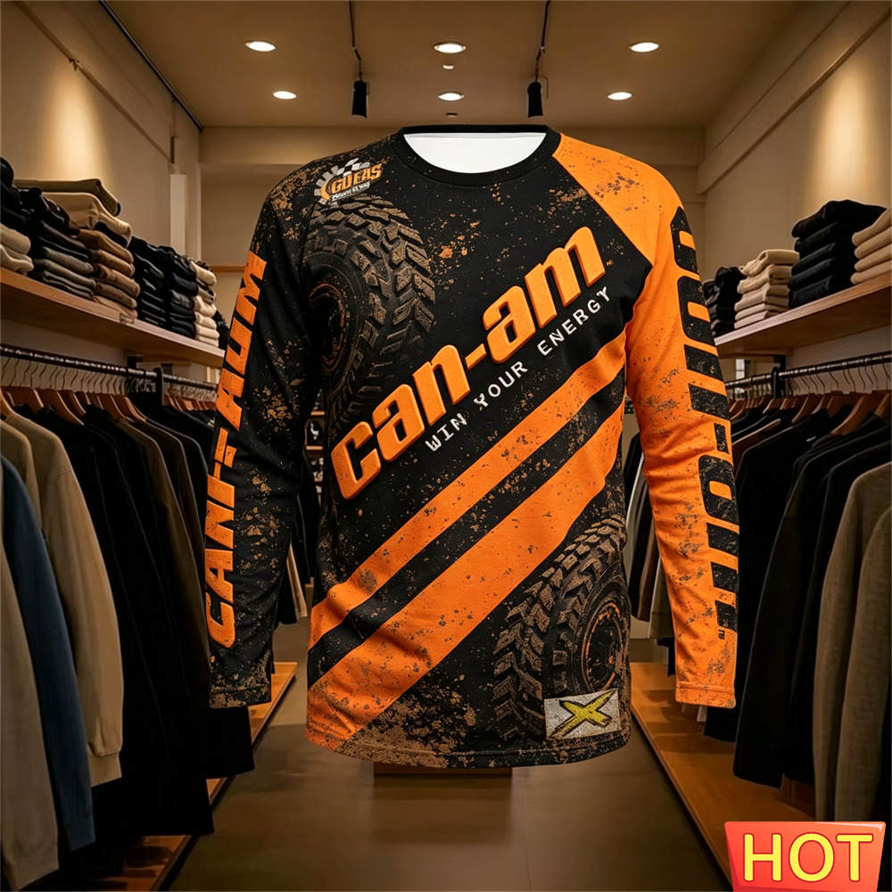 Motorcycle Racing Long Sleeve  - Men'S Fashion T Shirts 评论和价格