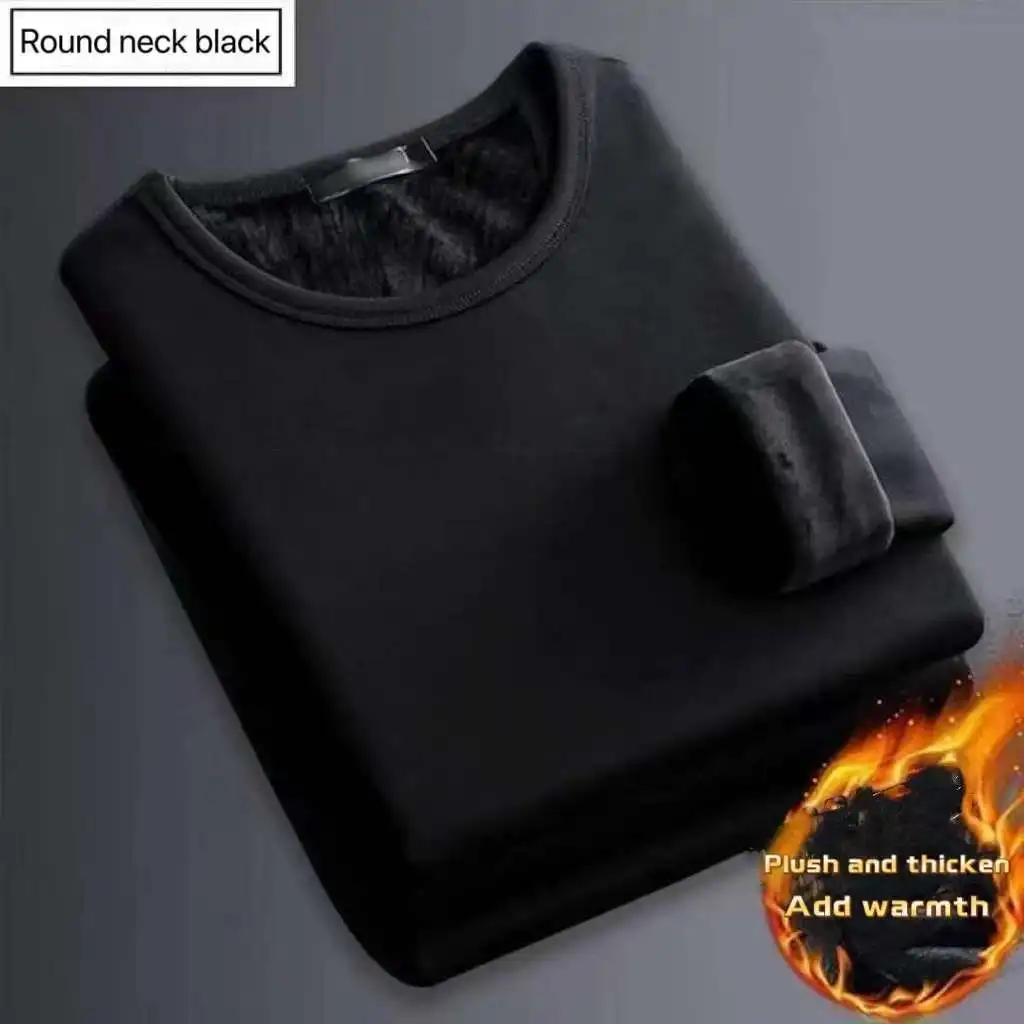 Winter Men's Long-sleeved Ther - Men'S Fashion T Shirts 评论和价格