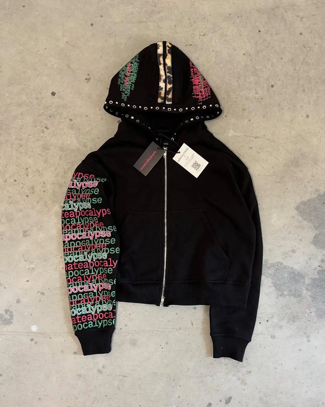 Eyehategarment Street Fashion  - Mens Fashion Zip Up Hoodies 评论和价格