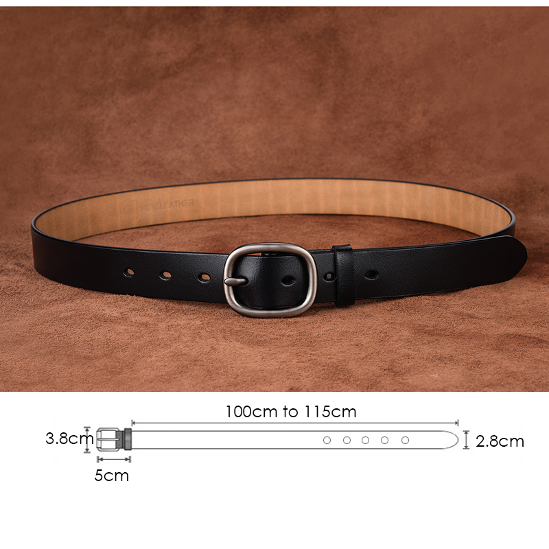 VATLTY 95cm-115cm Women's Leat - Leather Belt Braided 评论和价格