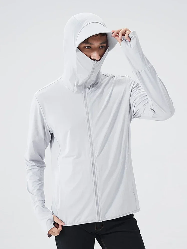 Summer Hooded Jacket UPF 50+UV - Corduroy Jacket Men 评论和价格