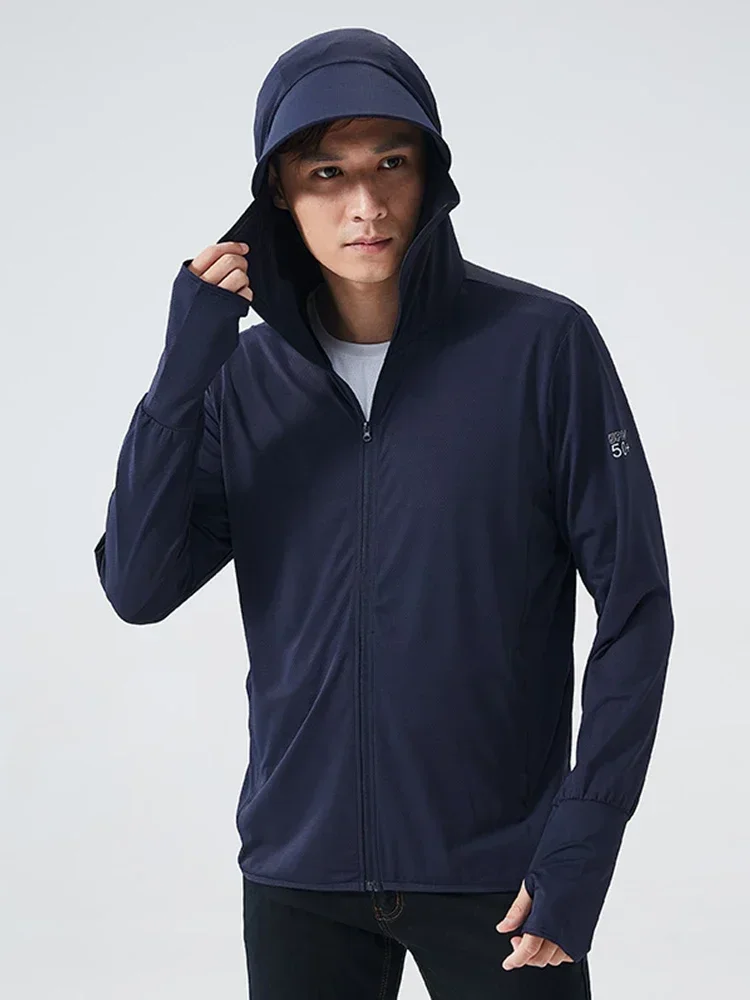 Summer Hooded Jacket UPF 50+UV - Corduroy Jacket Men 评论和价格