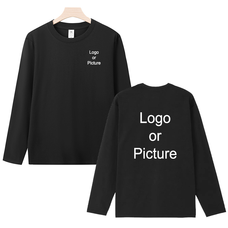 Customized Cotton Long Sleeve  - Men'S Fashion T Shirts 评论和价格