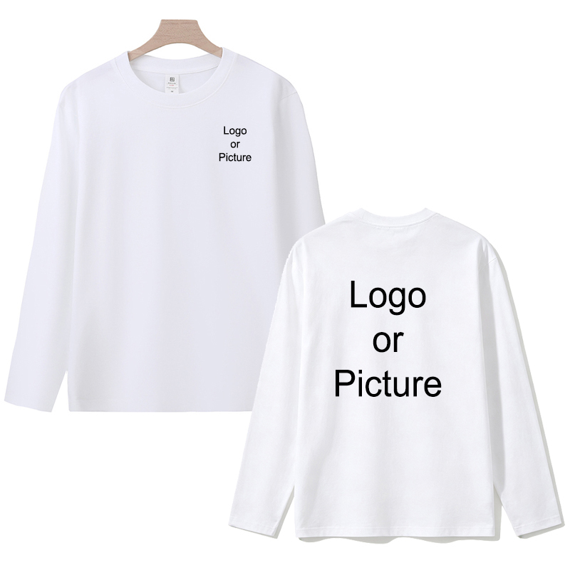 Customized Cotton Long Sleeve  - Men'S Fashion T Shirts 评论和价格