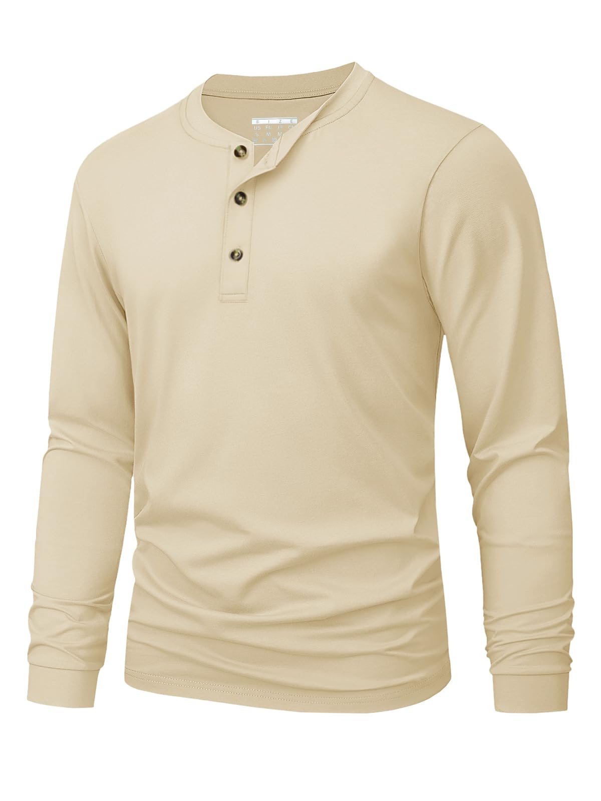 Men's Henley T-Shirt Simple So - Men'S Fashion T Shirts 评论和价格