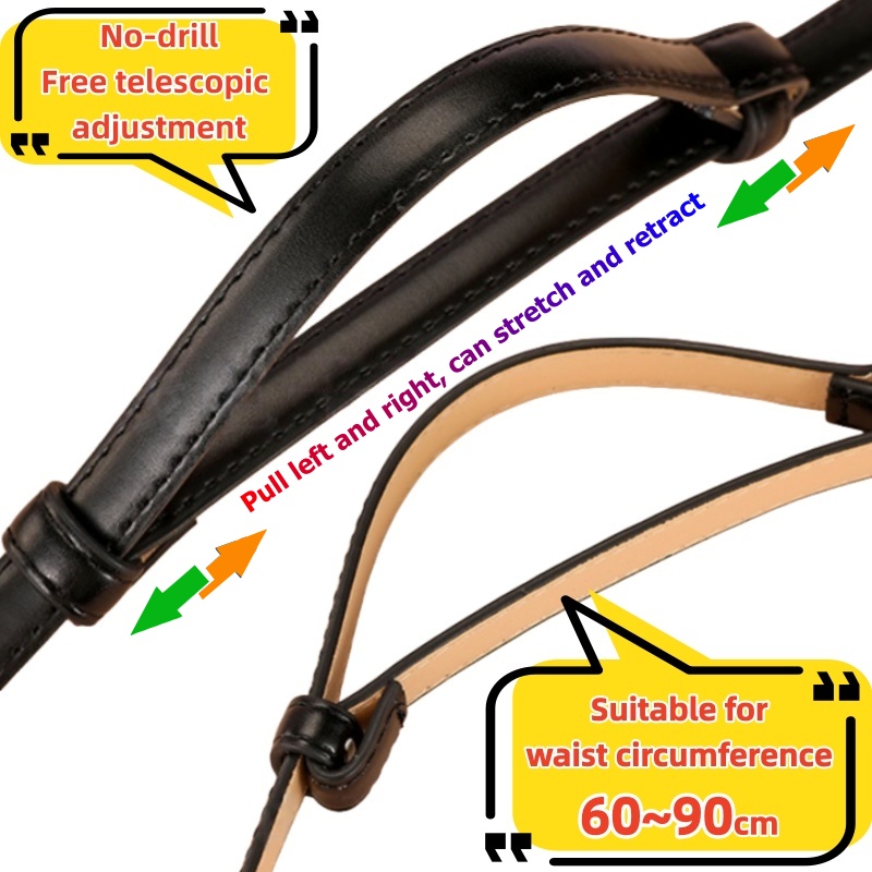 1.3cm Width 1M Women OT Clasp  - Leather Belt Braided 评论和价格