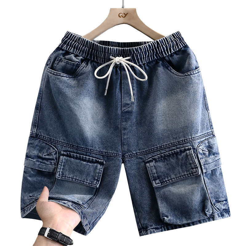 Men's Cargo Shorts New Summer  - Jeans Pants Fashion Men 评论和价格