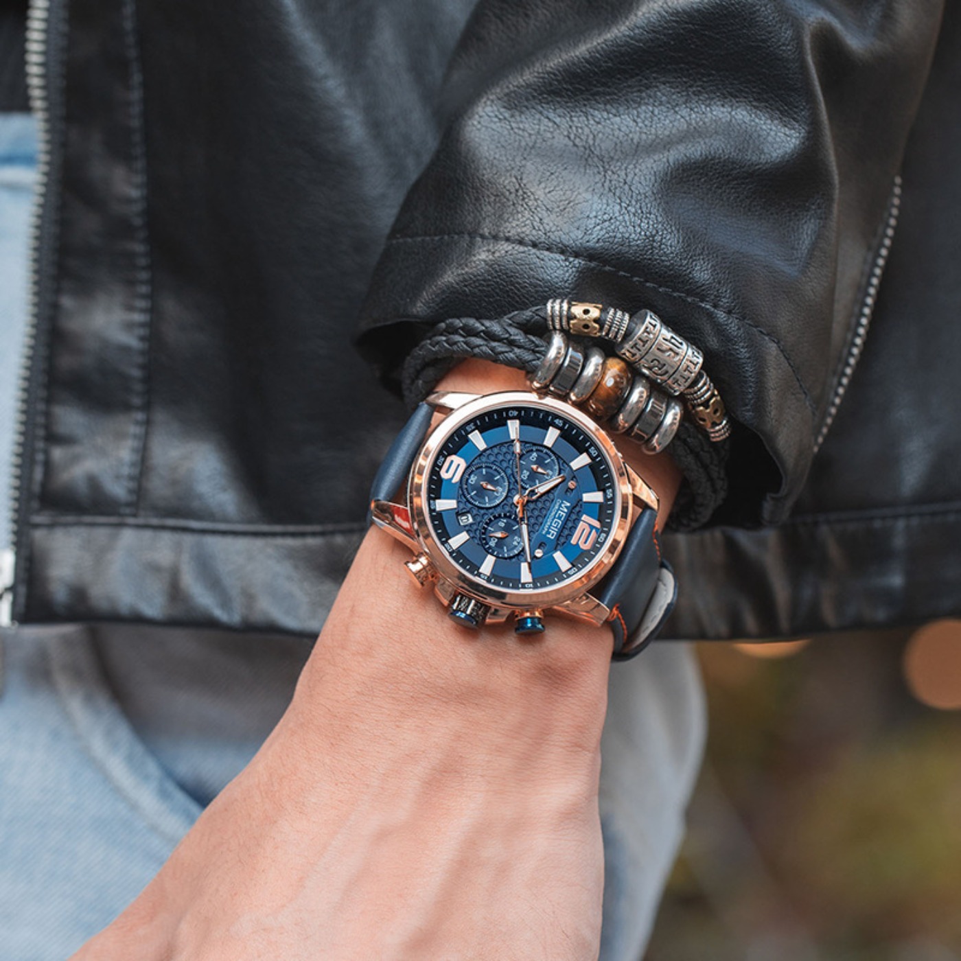 MEGIR 2020 Luxury Watches Men  - Men'S Fashion Luxury Brands 评论和价格
